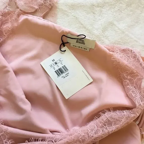 Love Bonito Pink Amara Lace Trim Camisole - Picture 12 of 15